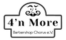 4'n More Barbershop Chorus Logo